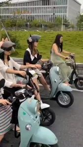 Aksesoris Telinga Kuping Kucing Dekorasi Helm Sepeda Motor Cat Ear 2Pc