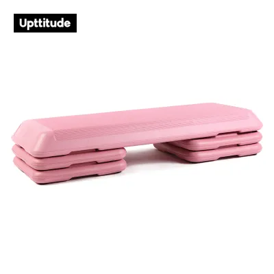 UPTTITUDE | Bàn Đạp Aerobic Màu Hồng Dành Cho Trẻ Em Tăng Chiều Cao và Giảm Cân 110cm
