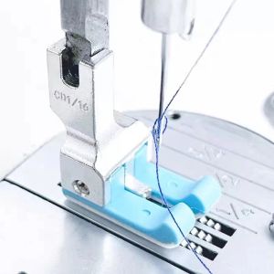 Double Compensating Plastic Presser Foot For Industrial Sewing Machine Left & Right Top Stitching CD1/32 CD1/16
