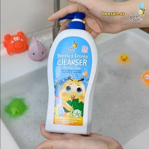 Beeson 400ml/800ml Pencuci Sabun Botol Aksesori Buah & Sayur / Liquid Cleanser Bottle & Fruit 奶瓶蔬果清洁液 22010 22020