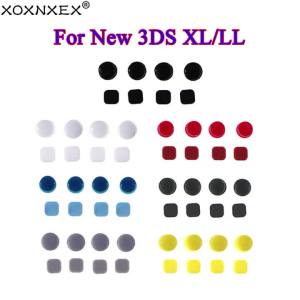 1set Replacement For New 3DS XL Console Screw Rubber Feet Cover for New 3DSLL Front Back LCD Screen Screws Hole Cover