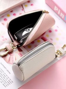 High Aesthetic Value Multifunctional Mens เอว Bag เสื้อท่อนบน Layer Cowhide Wallet Large Capacity Car Storage Bag Key Organizer