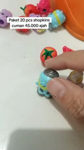 Paket isi 20 Murah Mainan Koleksi Figur Figurin Mini Anak Boneka Lucu