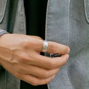 Racabel Inka Ring - Cincin Pria Wanita Titanium Elegan Anti Karat Asli Original