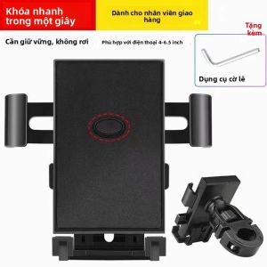 MONLEYTA | Giá đỡ điện thoại di động siêu ổn định cho xe đạp điện xe máy chống rung chống thấm nước che nắng GPS định vị