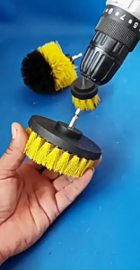 45PCS Cleaning Brush Attachment Set with Extender for Kitchen Car Tire Glass & Window Washing