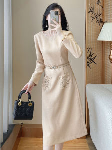 SUYE | Luxury Elegant Slimming Women Dress Autumn 2026