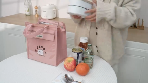 Cute and Spacious Lunch Bag Insulated Meal Carrier for School Office and Picnics