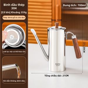 CHUANGSHUNFU | Chảo Không Dính 304 Thép Không Gỉ Có Rây Dùng Trong Bếp