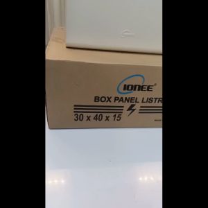 Box panel 30x40x15cm Kunci PUTAR indoor / box panel listrik / panel cabinet IONEE / box panel tebal mirip UMG