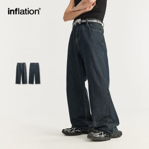 Lạm Phát Thương Hiệu Nam Thanh Niên Hip-Hop màu gốc Rửa quần jean rộng 2024 Mùa Xuân/Mùa Hè Mới Hợp Thời Trang Thương Hiệu Đường Phố Lỏng Lẻo Và Cá Nhân quần ống đứng