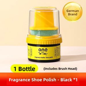 MONLEYTA | German Leather Shoe Polish Black Genuine Leather Care Oil Colorless Shoe Wax Brush High-End Care Agent Universal Cleaning Tool
