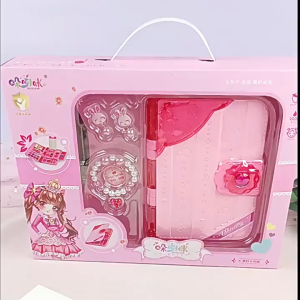 Kids Makeup Kit for Girl Washable Play Make Up Toys Set with Mirror Beauty Dress Up Set Toys Birthday Christmas Gift