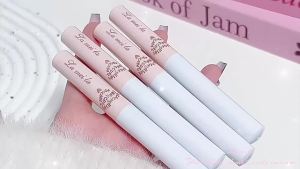 Ultra-Fine Brush Mascara Makeup Silk Fiber Lengthens Eyelashes Waterproof Fast Dry Matte Brown Black Curling Mascara Comestics
