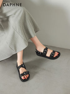 Daphne | Peep Toe Platform Roman Sandals