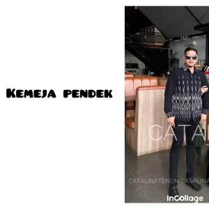 BAJU KONDANGAN TENUN JEHA BLACK BAJU COUPLE TENUN