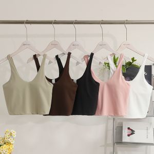 Pure Desire Style Detachable Sports Bra Fitness Gym Outerwear Breathable Womens Yoga Vest Luv Collar Slimming Nylon Spandex