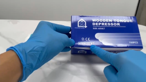 SG Homecare Medical Sterile Tongue Depressor 100S/box