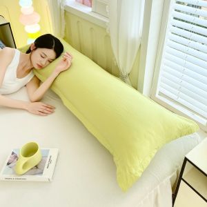 XINGQING | Soft Washed Cotton Pillowcase for Couples and Family Extra Long