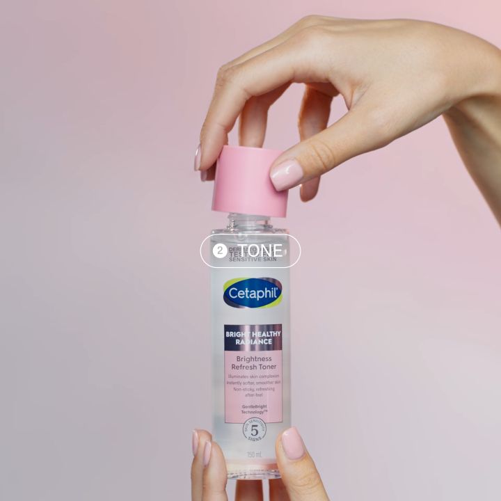 Cetaphil Brightness Refresh Toner 150ml | Evens Skin Tone | Brightening with Niacinamide & Sea Daffodil | Refreshing & Luminous | Hypoallergenic | For Sensitive Skin