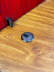 Heavy Duty Door Stopper Mechanical Door Stop Adjustable Door Holder Non-punch Sticker Furniture Door Hardware