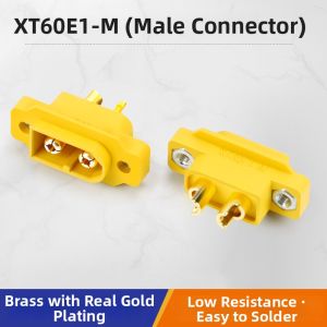 kuicc | Gold Plated Connector XT60E1 Male XT60H Female XT60U Banana Plug