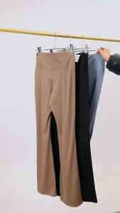 Celana Cutbray Wanita Yoga Gym / Celana Olahraga Wanita Legging Sport Yoga Pilates Peregangan Celana Flared Legging Cutbray