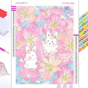 Kayou | 5d Diy Diamond Painting Cartoon Landscape Picture Full Diamond Mosaic Embroidery Cross Stitch Kits Home Decoration Art Gift
