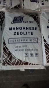สารกรองน้ำ แมงกานีส  ZEOLITE  25 ลิตร (1ออเดอร์/1กระสอบ)  110500013 สารกรองแมงกานีส กรองสนิม