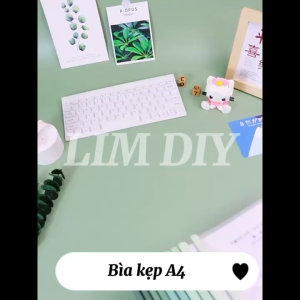 Bìa Kẹp A4 Nhiều Màu – 1 Tập 10– Bìa Tiện Lợi Gọn Gàng Thẩm Mỹ LIM DIY