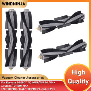 Main Brushes For Ecovacs Deebot T10 OMNI/TURBO/MAX/X1 Omni /TURBO/MAX/T20/T20 PRO PLUS/X1S PRO Robot Vacuum Cleaner Replacement
