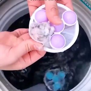 REDMOND Portable Washing Machine Hair Removal Catcher Filter Mesh Cleaning Balls Bag Laundry Accessories
