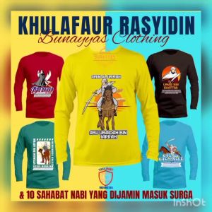 KAOS UTSMAN BIN AFFAN: EDUKATIF & FASHIONABLE