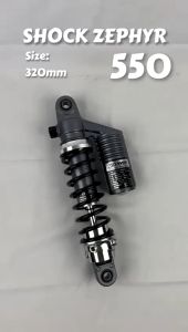 Shock Belakang Zephyr Kawasaki 550 Skok Tabung Zephyr Model Kawasaki 320mm Double Klik Fungsi Shockbreaker CB GL MEGAPROn