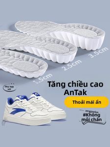 LINGMIAO | Height Increasing Insoles 2cm Antimicrobial Anti-fatigue Comfortable