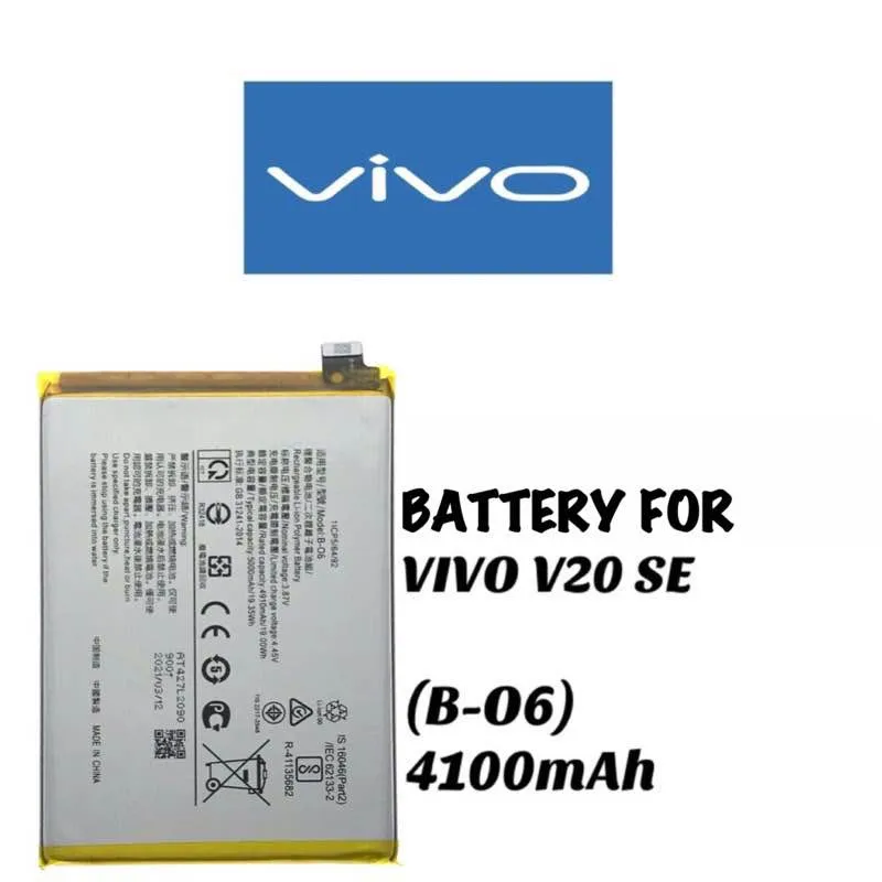 BATTERY FOR ORI VIVO V20 SE (B-O6) 4100mAh Lazada Lazada