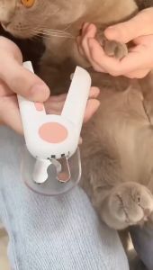 Pet Nail Clipper with LED Light Trimmer Dog Cat Nail Toe Clippers Trimmer Grinder Grooming Tool Animals Pet Accessories