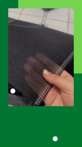Vải lưới textilen cao cấp ngành ngoại thất - Làm ghế sofa ghế hồ bơi ghế quán cà phê sân vườn - Khổ lưới 1.5m màu đen và màu trắng sữa