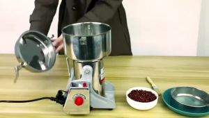 1200G Stainless Steel Grain Spice Grinder Dry Food Grinder Coffee Mill Flour Machine Pengisar Kering Pengisar Serbuk 磨粉机