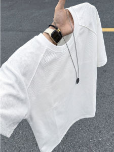 OUMULONG | Breathable Quick-Dry White T-Shirt Short Sleeves