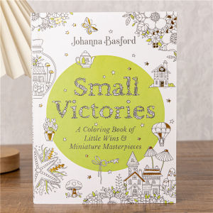 Little Victory Coloring Book Small Victories Secret Garden Series Adult Pressure Reduction Adult Painting Book Painting