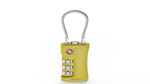 TSA Approved Luggage Lock 3 Digit Password Padlock Travel Suitcase Bag Lock Security Zinc Alloy LL27
