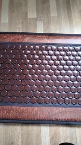 Thảm Đá Nóng Hàn Quốc 50x150 Tourmaline Đá Lục Giác Nệm Sưởi Ấm Massage Trị Liệu Xài Điện Món Quà Sức Khoẻ  PVN7654
