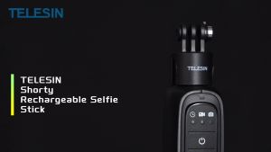 TELESIN Power Grip Tripod Remote Selfie Stick Battery Charger For GoPro Hero 13 12 11 10 9 MAX