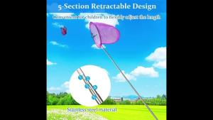 Stainless Steel Dip Net Butterfly Fishing Nets Pocket Fish Dip Net Poles Fishing Telescopic Pole Net Head Fishing Gear Supply