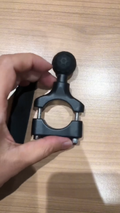 holder hp di motor Spion Stang phoneholder besi dudukan ponsel sepeda Aksesori pemasangan universal