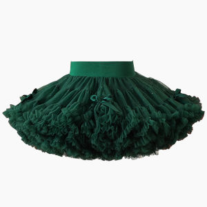 Princess Style Short Tulle Skirt for Girls Baby Baby Dance Skirt Fluffy Half-length Mesh Skirt Childrens Fashion Rabbit Skirt