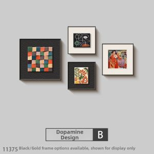 RUIBAHAO | 3D Dopamine Creative Art Decorative Paintings Living Room Sofa Background
