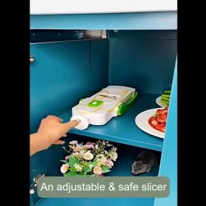 CHAINSHOP Multifunctional Food Chopper Grater Kitchen Tools Vegetable Cutter Vegetable Slicer Chopper ( Random Color))