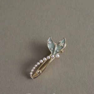 กิ๊ฟติดผมหางปลาไข่มุกสุดวิเศษกิ๊บติดผมม้าด้านข้างแฟชั่นของผู้หญิงกิ๊บหนีบผมโลหะกิ๊บตกแต่งผมตุ่นปากเป็ด